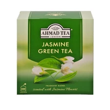 Ahmad Tea London Fragrant Blend Jasmine Green Tea - 100 Tea Bags Exp 2028