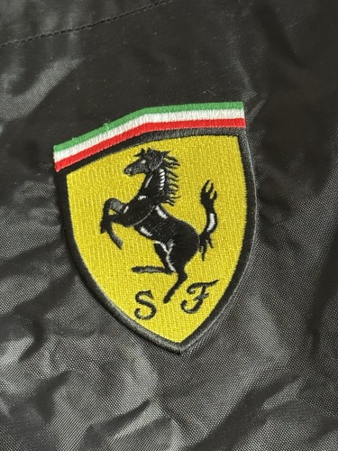 Ferrari XL Official Jacket Zip Nylon Coat Parka Vintage Bomber Racing 90s - Picture 11 of 16