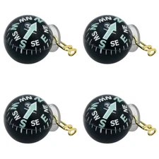 Coghlan's Ball-Type Pin-On Compass Liquid Filled Luminous Arrow Survival(4-Pack)