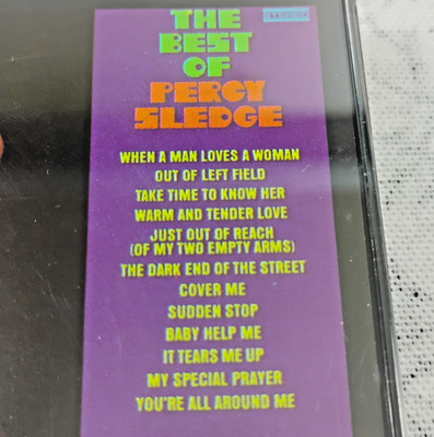 Vintage Percy Sledge - Cassette - 1988 Release - Very Nice