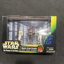 HASBRO STAR WARS POWER OF THE FORCE 2 DEATH STAR ESCAPE