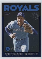 2021 Topps 1986 Baseball 35th Anniversary Blue George Brett #86B-48 HOF 4o6