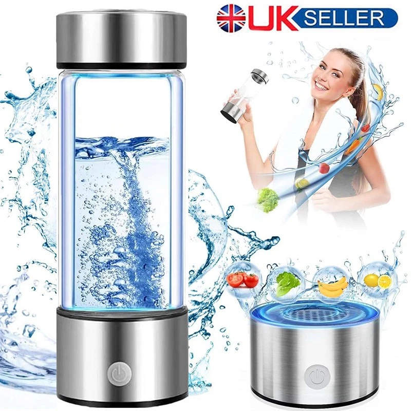 450mL Hydrogen-rich Generator Water Maker Cup Bottle Ionizer-Maker Water Bottle - Image 1 of 4
