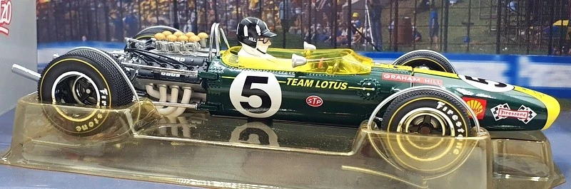 Quartzo escala 1/18 diecast 18202 - Lotus 49 Graham Hill 1968 Sudáfrica GP #5 Foto 3 de 4