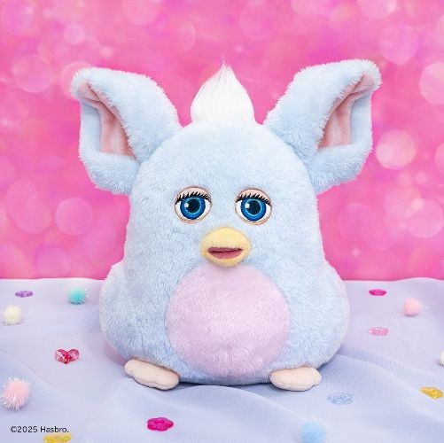 Taito Kuji Furby Sleepy Pink Plush toy 25cm