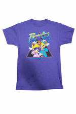 Disney A Goofy Movie Powerline Trio T-shirt Men Women Purple Medium