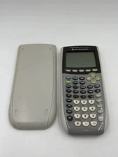 Texas Instruments TI-84 Plus Silver Edition Graphing Calculator w/ Cover Works