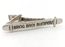 Vintage "Bring Back Bumpers" Tie Clip Bumper Crop Agriculture Farmer