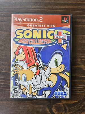 Sonic Mega Collection Plus Greatest Hits (PlayStation 2) Tested Working 