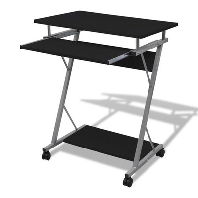 Computertisch Computerwagen PC Tisch Bürotisch Laptop auf Rollen Bürotisch Tisch