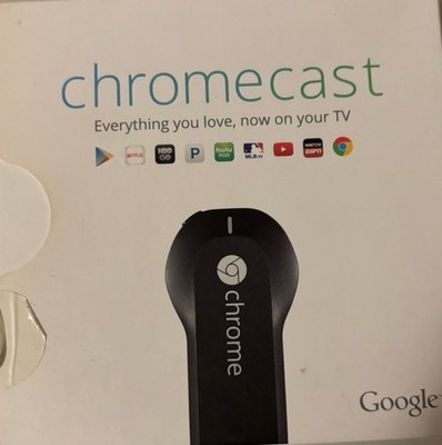 Google Chrome cast 1st Generation Digital HD Media Streamer - Complete In Box