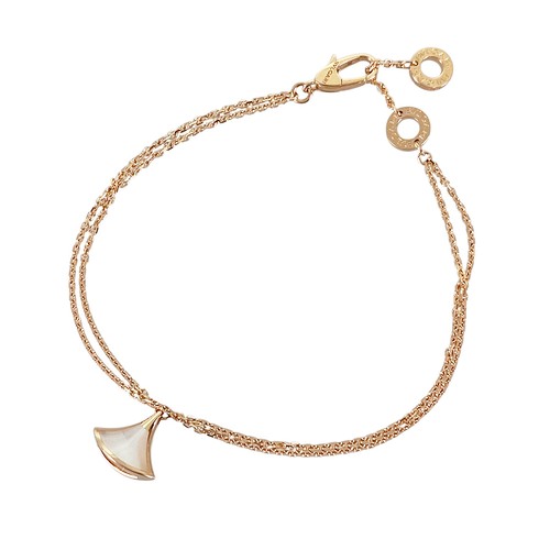 BVLGARI Diva's Dream SM 358422 Rose gold Shell Bracelet