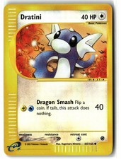 2002 Dratini ⭐️ 107/165 Reverse Holo Expedition Base Set Pokemon LP Clean! on eBay