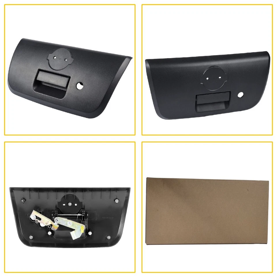 2X Rear Outer Tailgate Door Handle Assembly For Nissan Frontier 2001-04 Black - Image 4 of 4