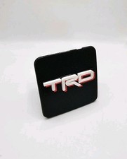 Toyota Tacoma Tundra Rav4 Trd Red White Tow Hitch Coverplugcap For 2 Receiver