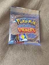 Pokemon Gotta Catch 'em All Series 1 Stickers 1999