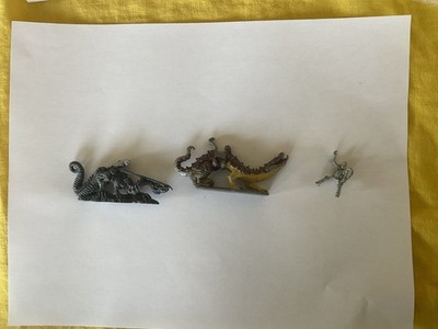 Ral Partha Kobold Rider Metal Miniature