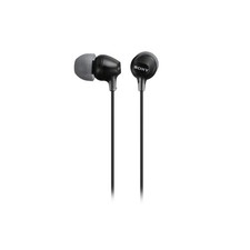 Sony MDR-EX15AP EX Stereo Headphones with Mic Black PAIR  2 PIECES 