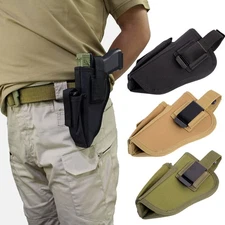Tactical IWB OWB Gun Holster with Magazine Pouch Concealed Carry Right Left Hand