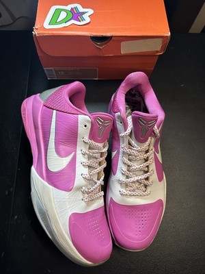 Nike Zoom Kobe 5 Think Pink Kay Yow | 407710-612,Size 12 Mens US