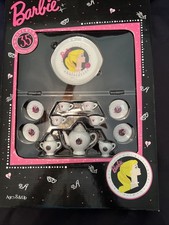 Barbie 35th Anniversary Vintage Tea Set Miniature