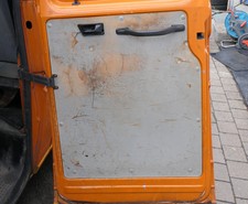 VW T4 Verkleidung Abdeckung Tür Seite rechts hinten grau DOKA 729867204A