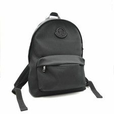 MONCLER PIERRICK Backpack Black Nylon Leather...