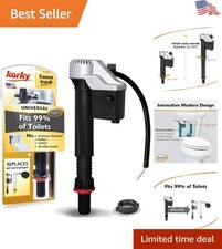 Easy Install QuietFILL Toilet Fill Valve - Adjustable from 7.75 to 13.5 Inches