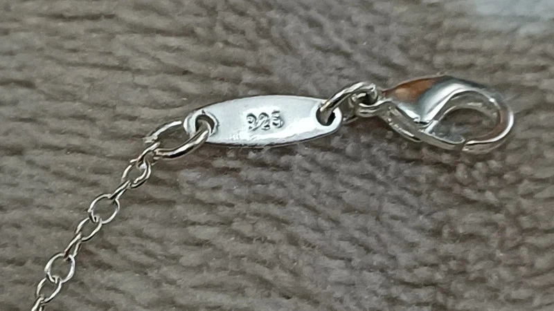 Collana con ciondolo in argento - Immagine 4 di 4