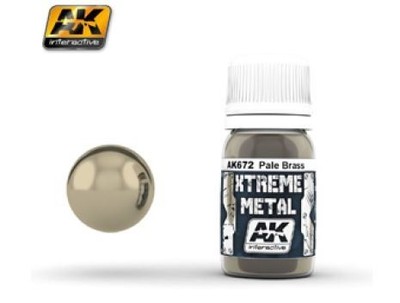 AK672 AK XTREME METAL EMAILLE - METAL PALE BRASS 30ML