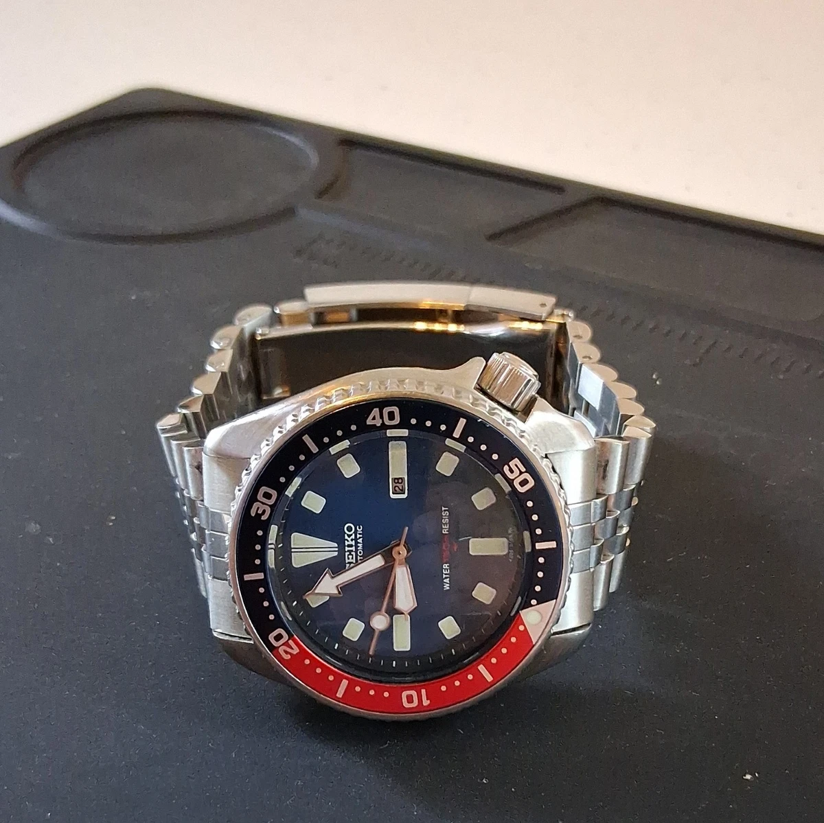 Seiko Diver's Blue Face Wristwatches for sale - eBay