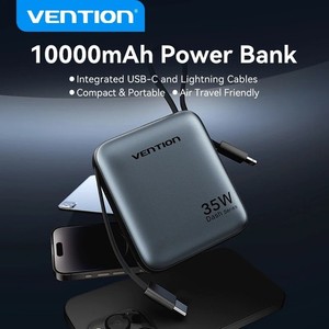 Chargeur de type C à charge rapide de la banque d'électricité 10000mAh PD 35W portatif Mini PowerBank