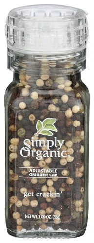 Simply Organic Spice Grinder Get Crackin' 3 Oz (Pack of 6)