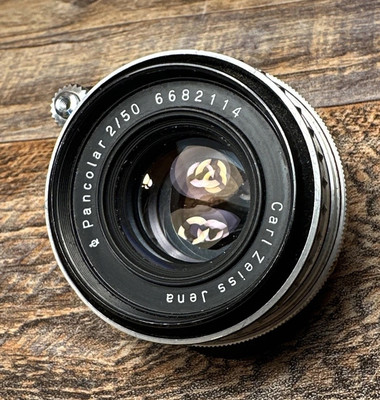 Carl Zeiss Jena Pancolar 50mm f/2 2/50 Exakta mount vintage