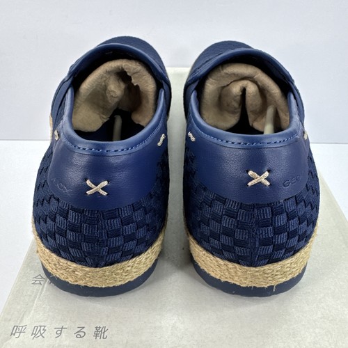 Geox Hombre U Copacabana B Sin Cordones Tejido Texto Talla 8 Dark Royal - Imagen 5 de 7