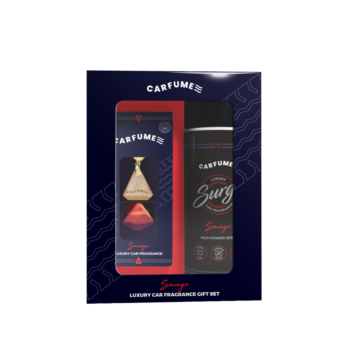 Carfume - Car Air Freshener Gift Set - Savage Fragrance - Image 5