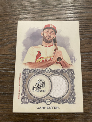 2019 Topps Allen & Ginter #FSRB-MCA Matt Carpenter Full-Size Relics B
