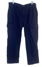 Tyndale FR Pants Mens 34x30 Blue Cargo Workwear Utility USA Made ARC Rating 12.1
