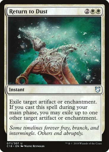 NM Return to Dust, MTG, Commander 2018, Magic the Gathering, 71