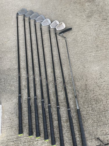 Genex Blue Titanium Shaft 3,4,6,7,8,9, PW Spaulding Putter (5 IRON NOT INCLUDED)