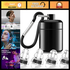 High Fidelity Concert Earplugs - Noise Reduction 24dB for Musicians, DJs, Festiv