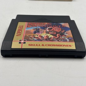 Skull & Crossbones (Nintendo NES, 1990) GREAT LABELS Authentic. Sleeve.