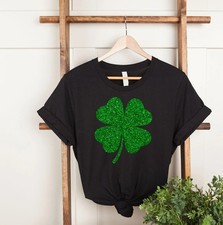 Saint Patricks Day Shirt Glitter, St Patricks Day, Shamrock Shirt, Irish Wome...