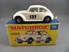 Matchbox 15d VW Beetle 1500 Saloon Car NMINT in VG BOX 1968