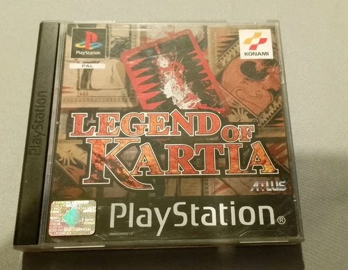 Legend Of Kartia PS1 PlayStation Game GERMAN. PAL. Excellent Condition