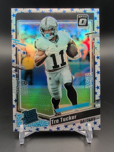 2023 Panini Donruss Optic - Rated Rookie Tre Tucker #261 Stars Prizm (RC)