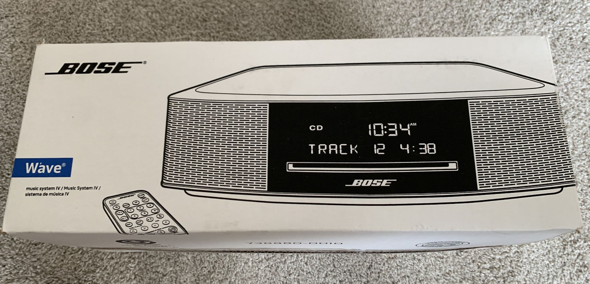 Bose Wave Music System IV | Complete In Box | Platinum Silver | eBay