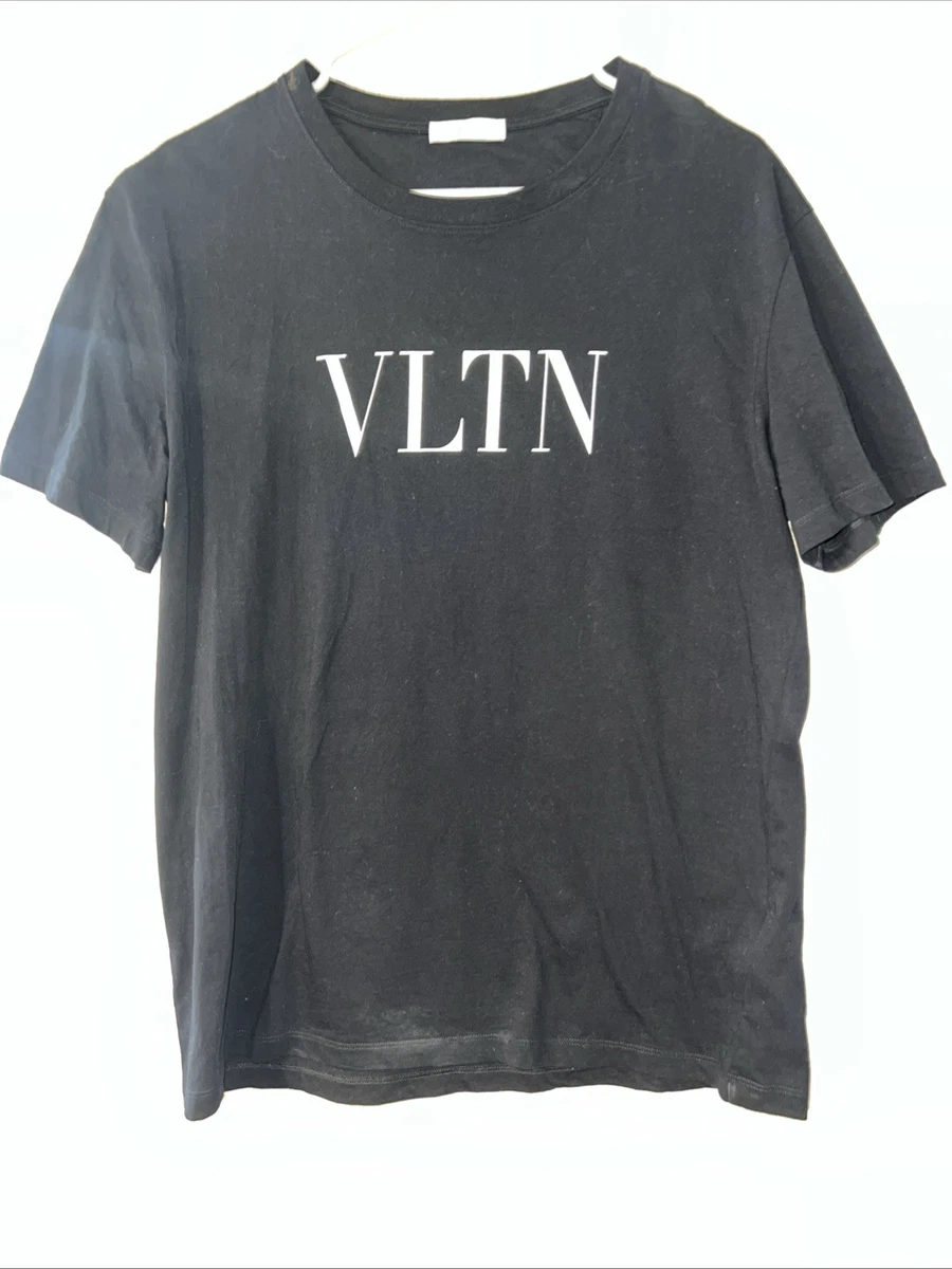 Valentino Garavani T-Shirt Jersey Print Vltn - Black|VMG10V9LJ0NO 