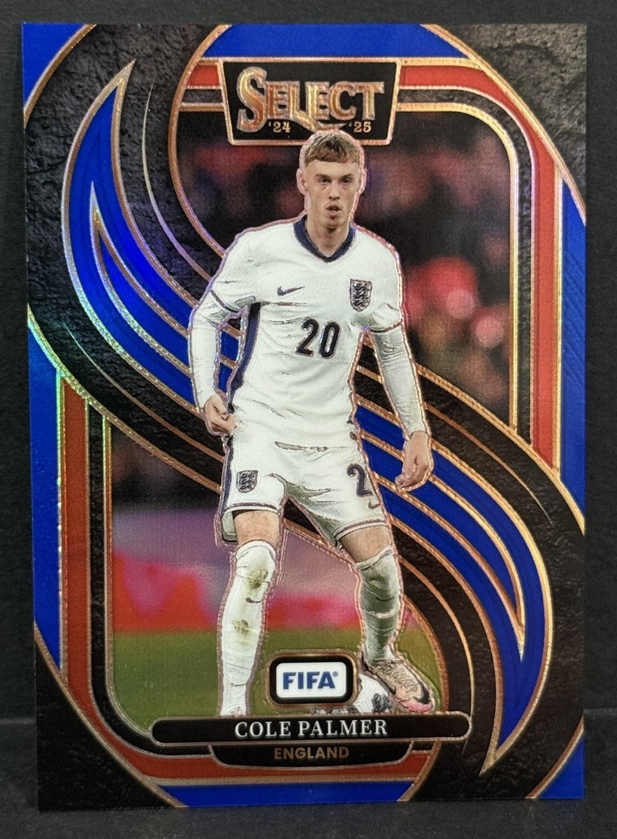 CALMER カルメール 2024SS Paulo Oliveiraベスト 2024-25 Panini Select FIFA England Cole Palmer Mezzanine Blue
