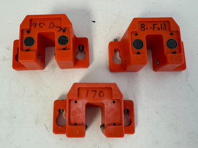 x3 BLUM MZM.017-01 Clip Top Insertion Ram for MINIPRESS/Pro-Center 2000 - Orange